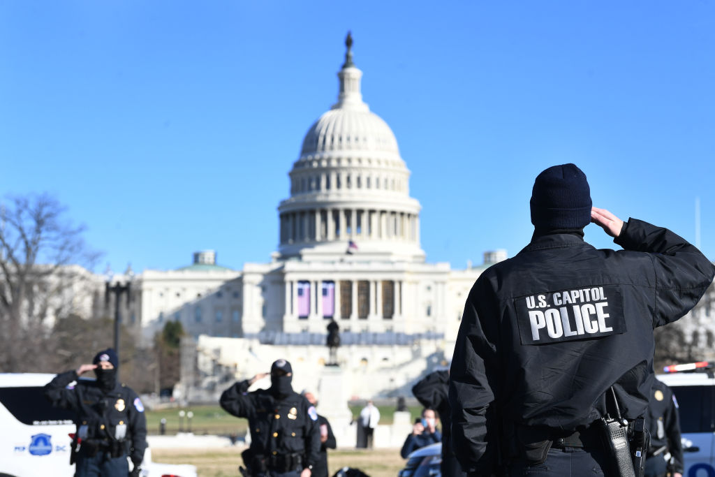Police Procession - Washington, DC