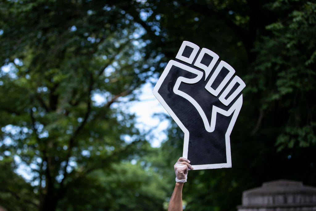 News - George Floyd Protest Donald Trump Birthday Protest - New York City