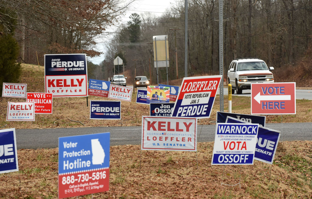 Georgia Voters Go The Polls In Senate Races