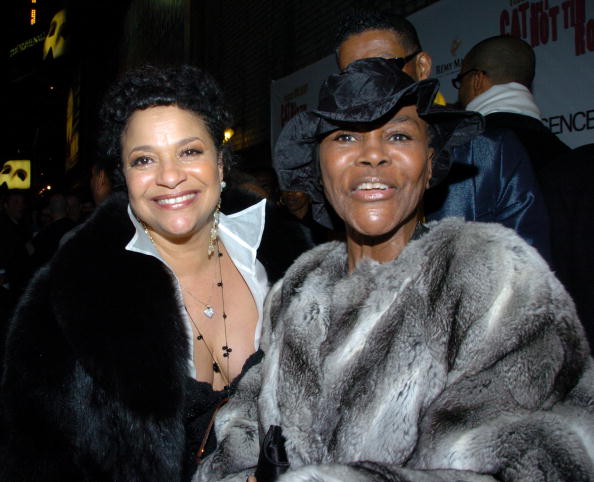 Debbie Allen (Producer) and Cicely Tyson arrive at the Broad
