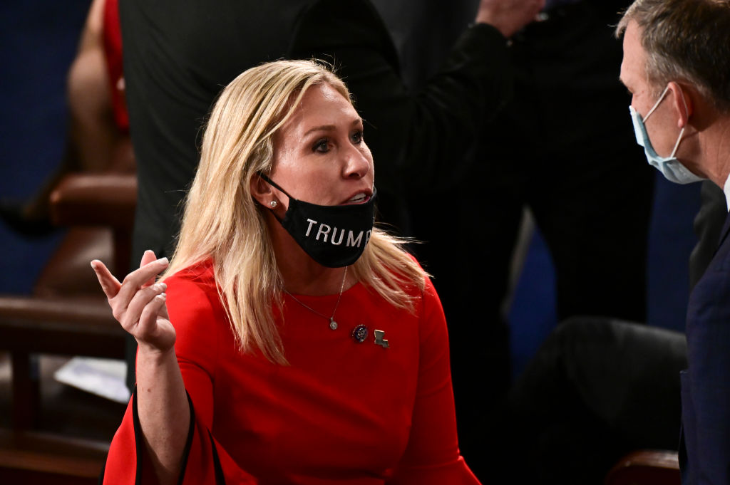 Swearing In Held For U.S. Senators To Start The 117th Congress