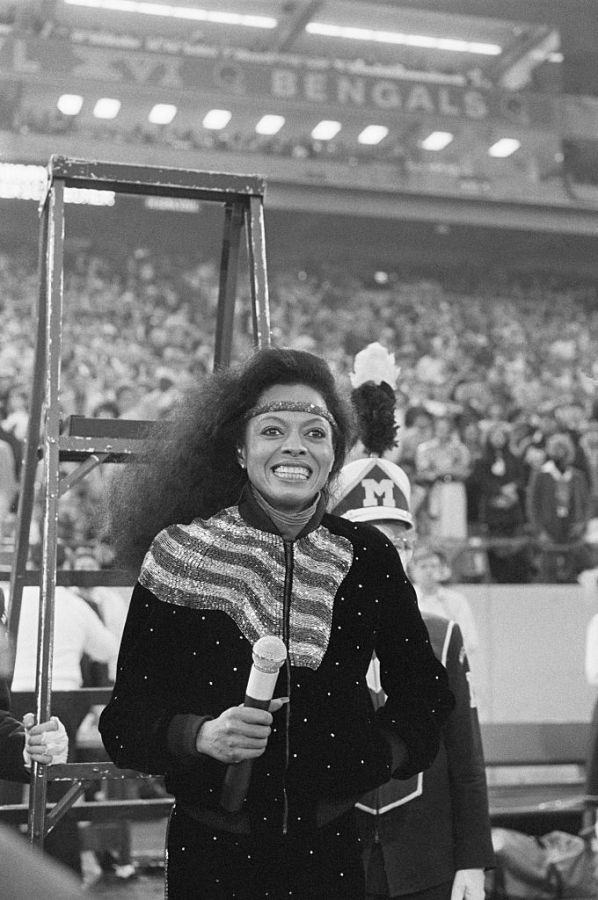 Diana Ross at Super Bowl