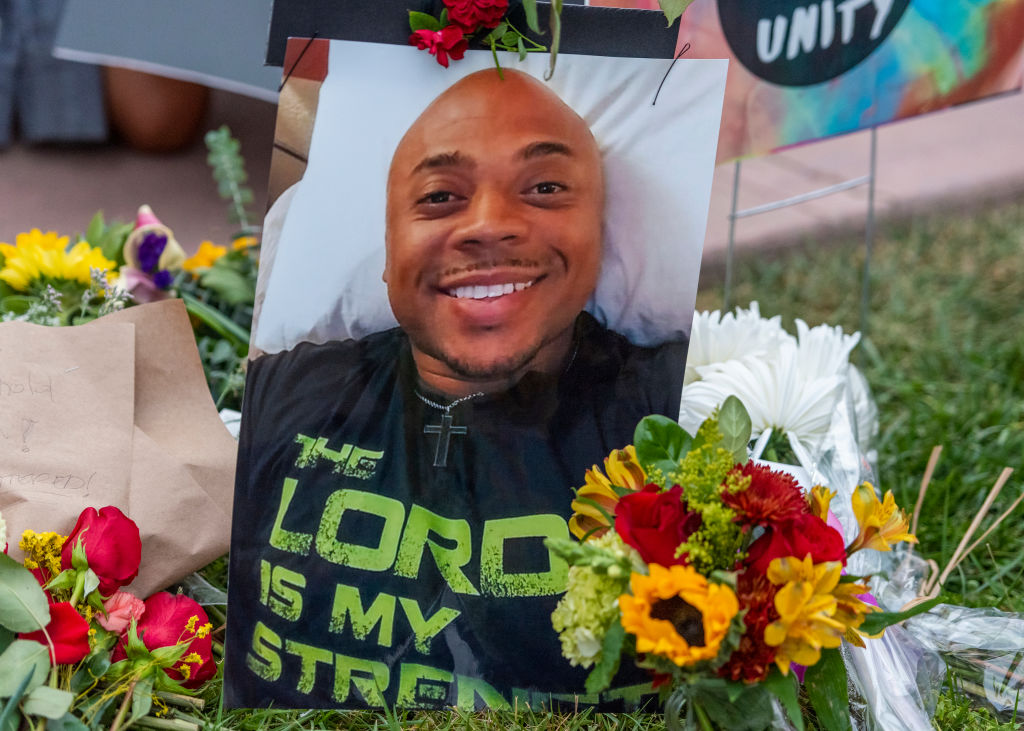 Protest Over Killing of Black Homeless Man