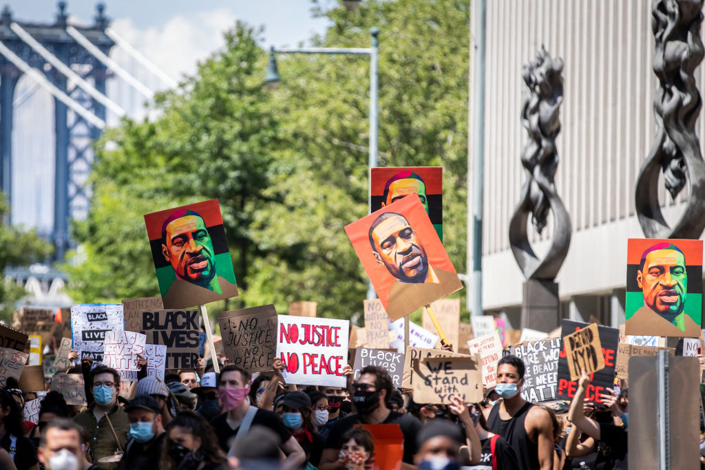 News - George Floyd Protest Juneteenth - New York City