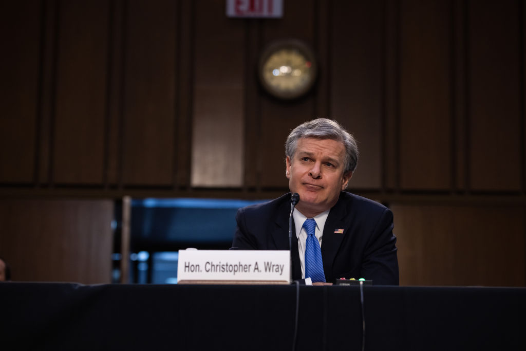 FBI Director Wray Testifies Before Senate Judiciary Committee On Jan. 6 Attack On Capitol