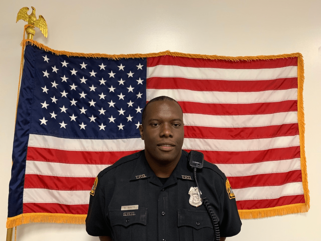 Delvin White, fired Tampa Police Officer for using the N-word
