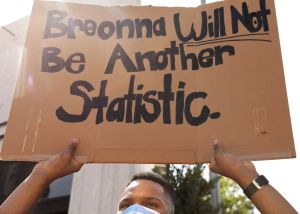 BLM, Breonna Taylor, protest, La Cañada.