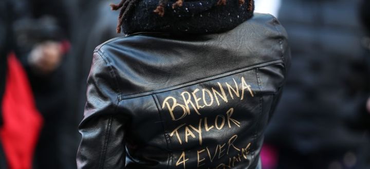 BLM protesters gathered for Breonna Taylor at Times Square