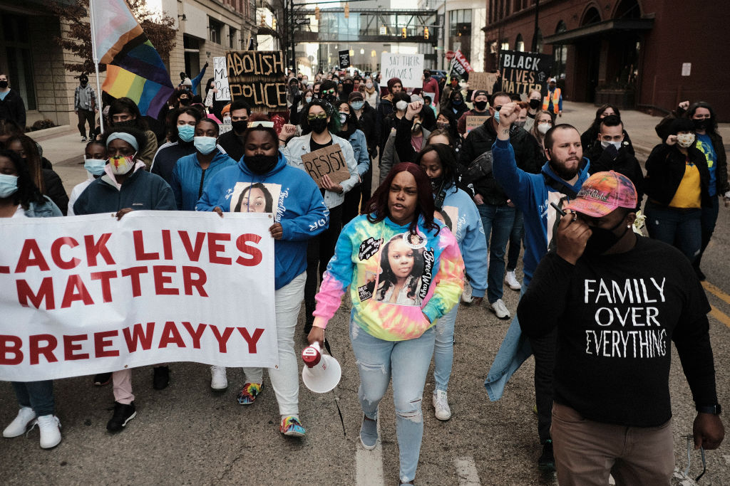 One Year Anniversary Of The Killing Of Breonna Taylor Marked By Protests