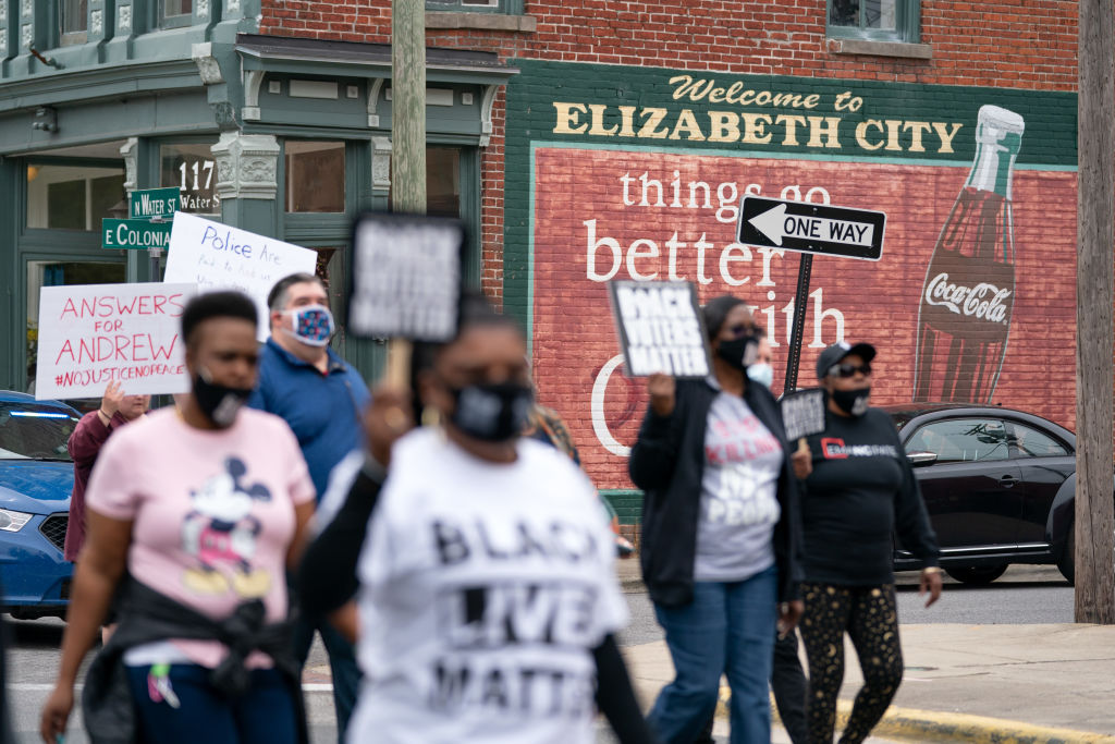Community Protests In Elizabeth City, North Carolina Over Police Killing of Andrew Brown Jr.
