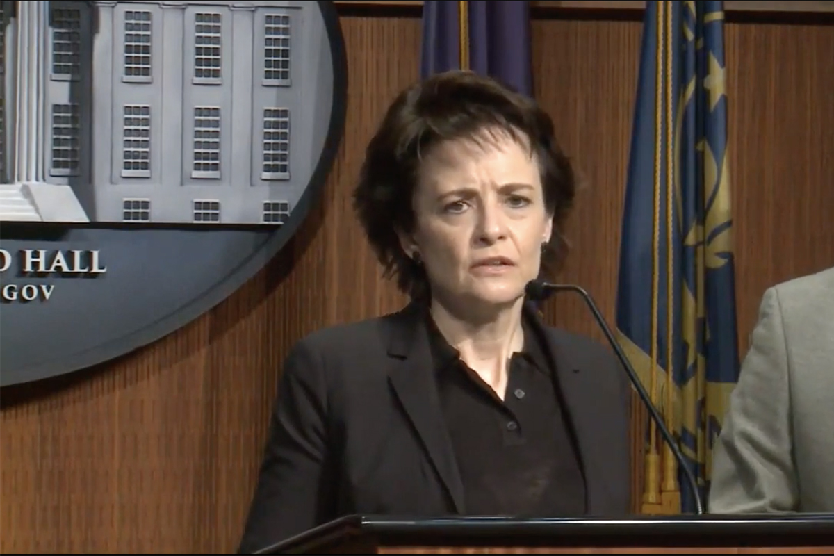 Louisville Police Chief Erika Shields