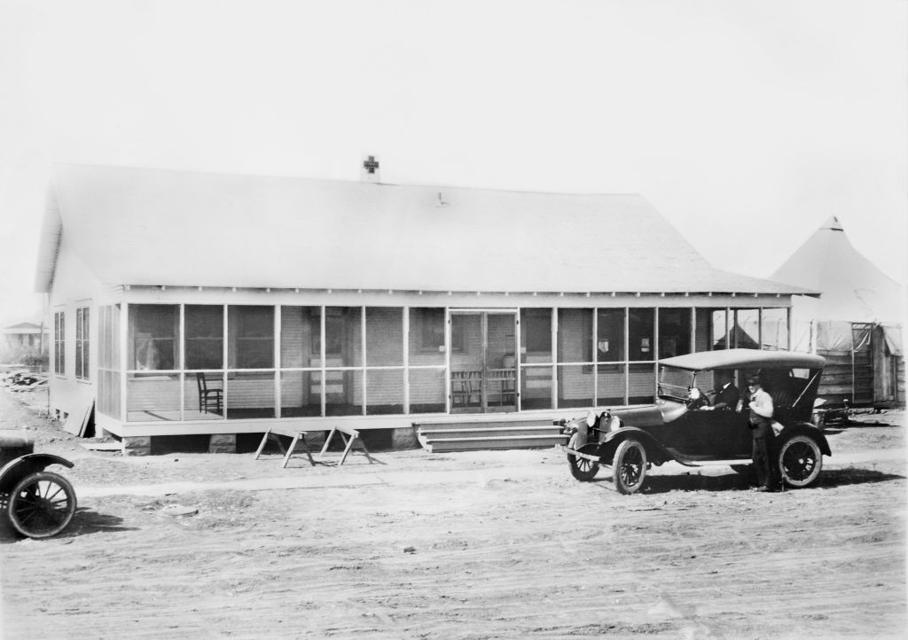 American Red Cross Hospital put up for use after Race Riots, Tulsa, Oklahoma, USA, American National Red Cross Photograph Collection, November 1921