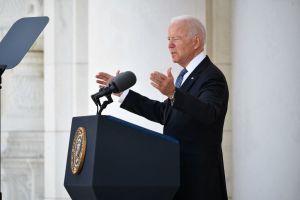 US-POLITICS-BIDEN-MEMORIAL DAY