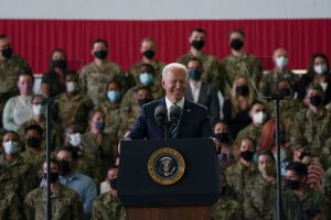 US President Biden And The First Lady Arrive In The UK Ahead Of The G7 Summit