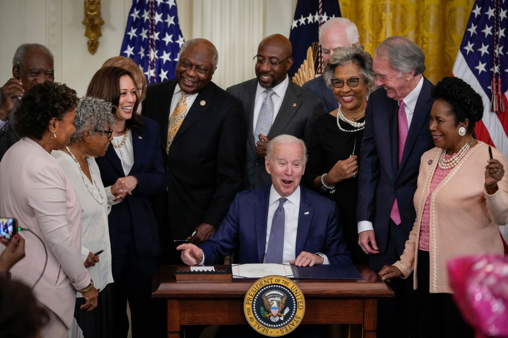 President Biden Signs Juneteenth National Independence Day Act Into Law