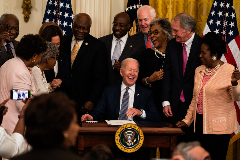 President Joe Biden Juneteenth National Independence Day Act