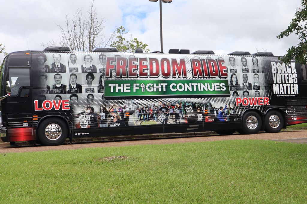 Black Voters Matter Bus caravan