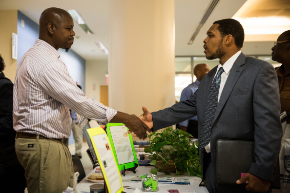 Job Fair Held At Bronx Public Libary