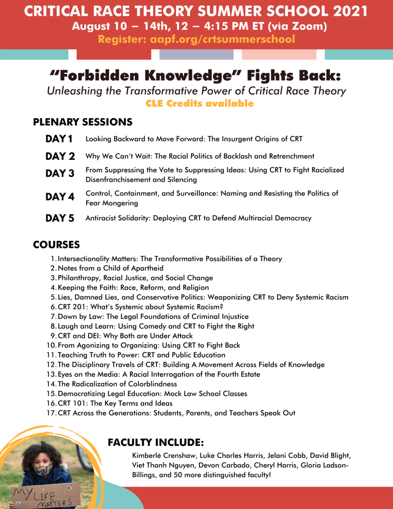 Critical Race Theory - Summer School