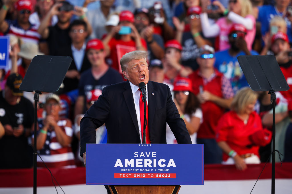 Trump rally in Wellington, Ohio