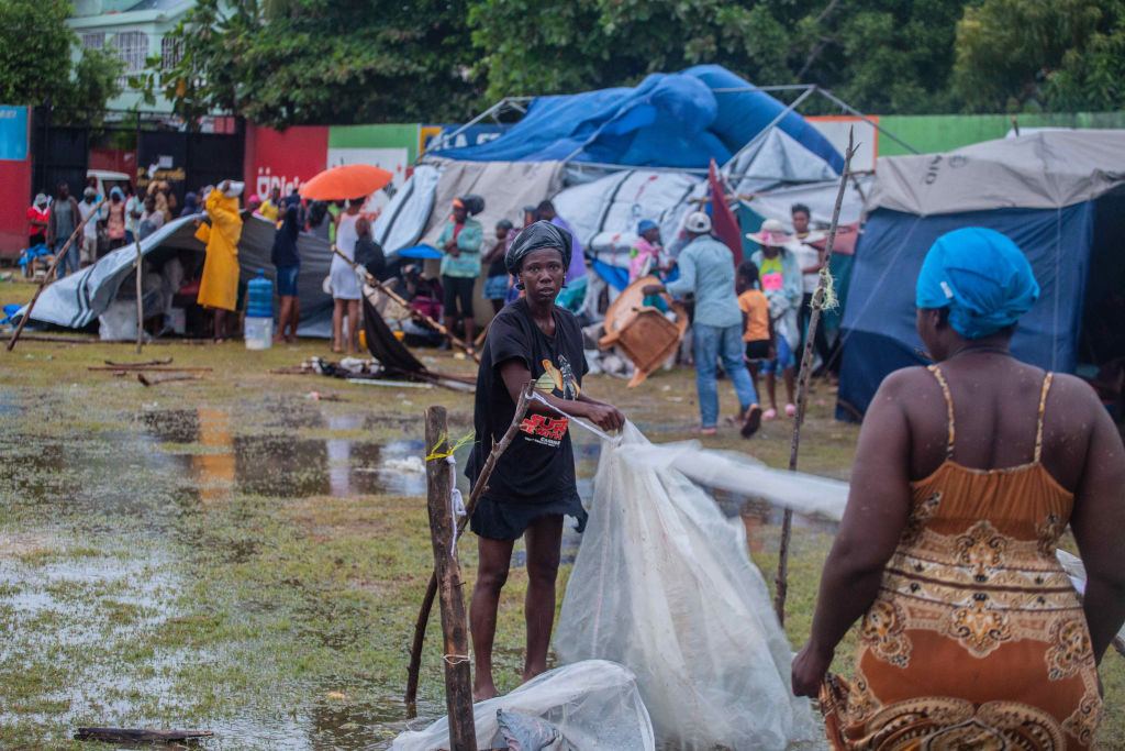 Tropical Storm Grace Hits Haiti After 7.2 Quake