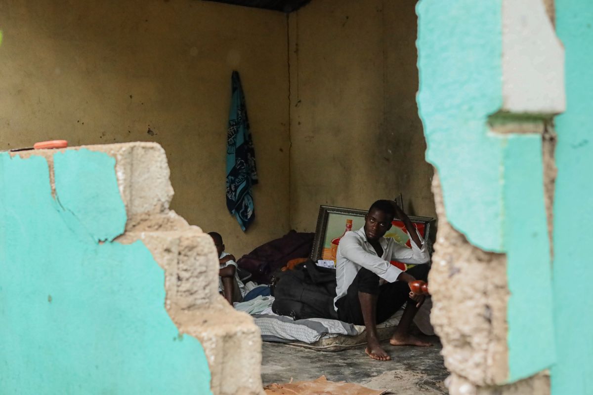 Tropical Storm Drenches Earthquake-stricken Haiti