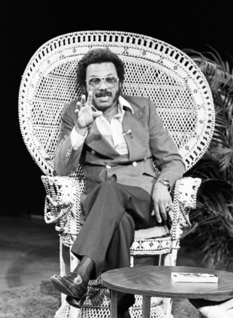 Petey Greene On Set
