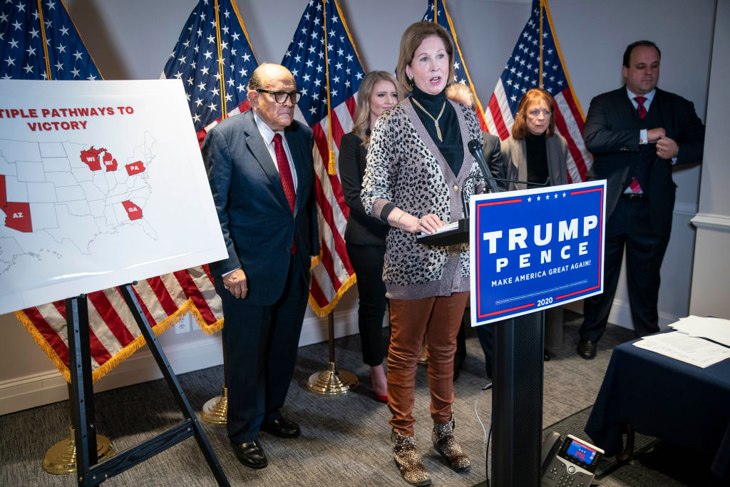 Rudy Giuliani Holds News Conference in Washington About Voter Fraud