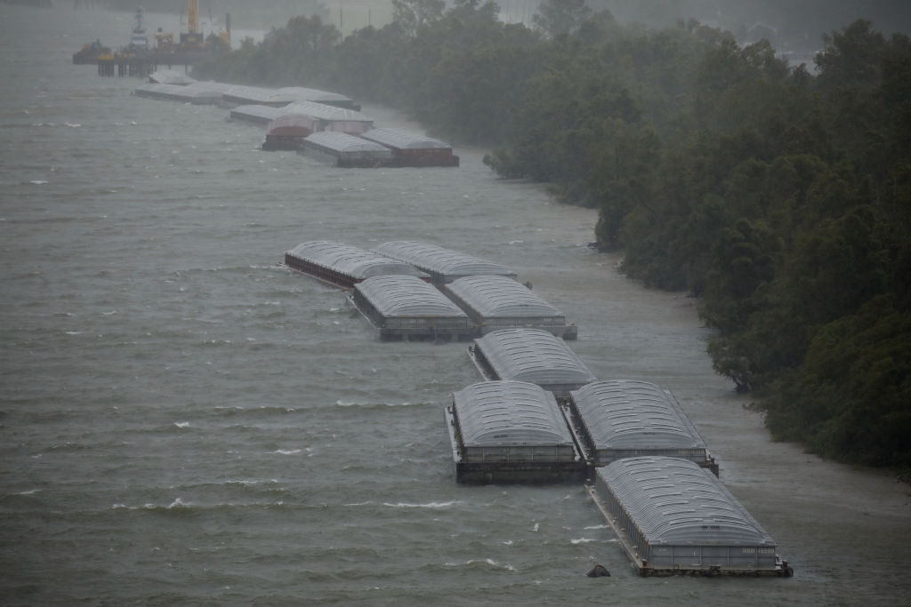 Ida Battering Louisiana With Winds Stronger Than Katrina