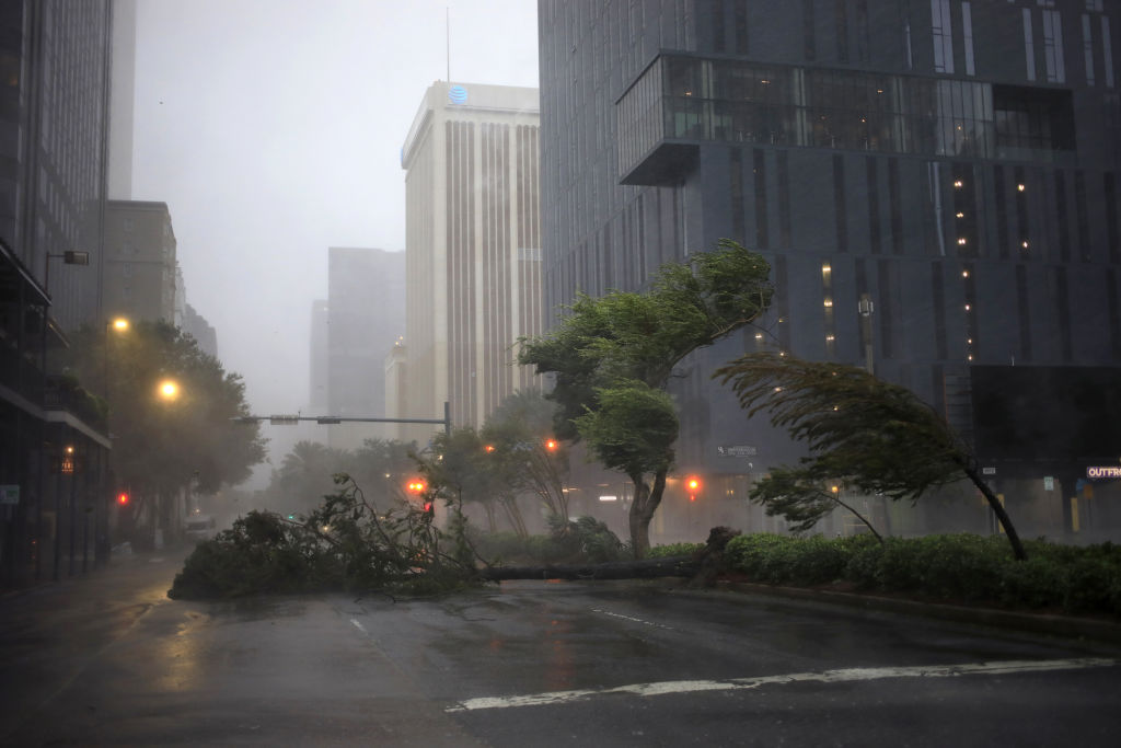 Ida Battering Louisiana With Winds Stronger Than Katrina
