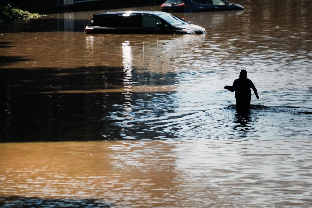 Remnants Of Hurricane Ida Move Through Northeast Causing Widespread Flooding