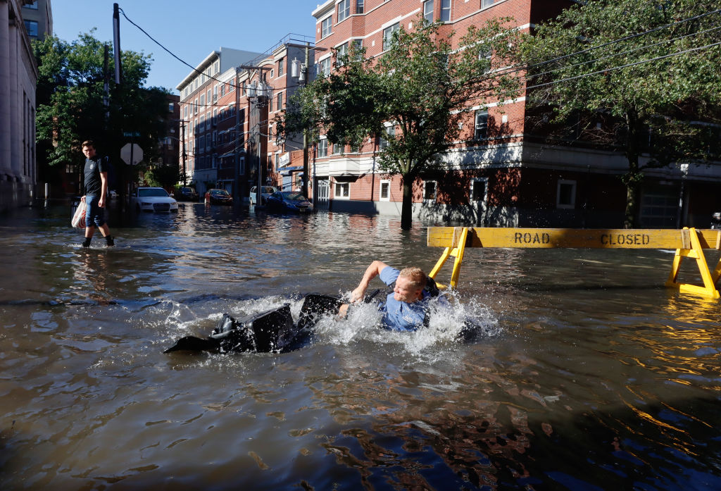 Remnants Of Hurricane Ida Move Through Northeast Causing Widespread Flooding