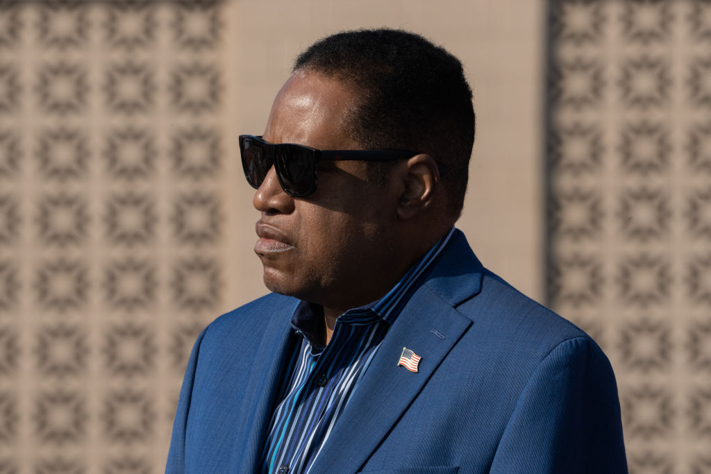 Republican Gubernatorial Candidate Larry Elder Holds Press Conference