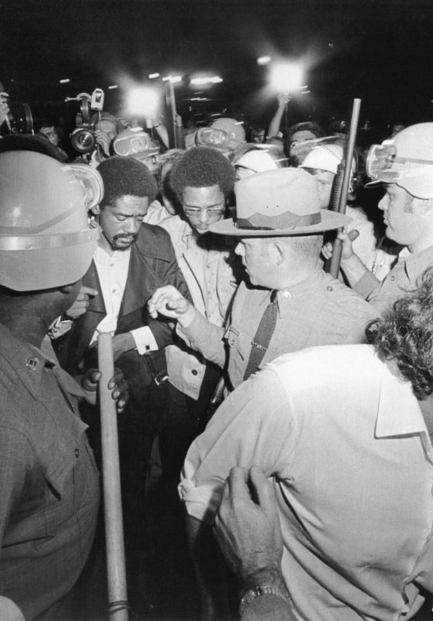 Bobbie Seale Visits Attica State Correctional Facility