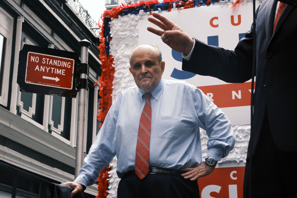 Rudy Giuliani Endorses GOP NYC Mayoral Candidate Curtis Sliwa