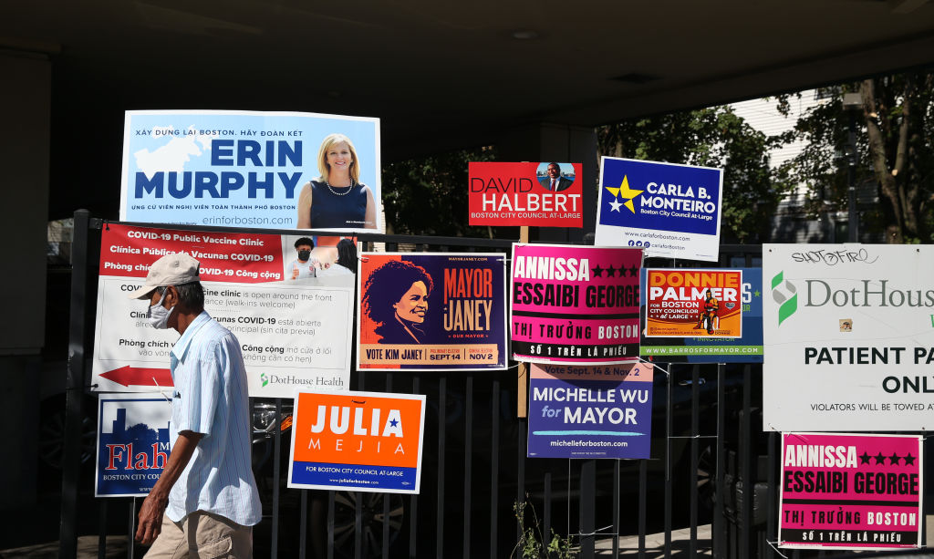 Boston Mayoral Candidates Vote In Primary Election