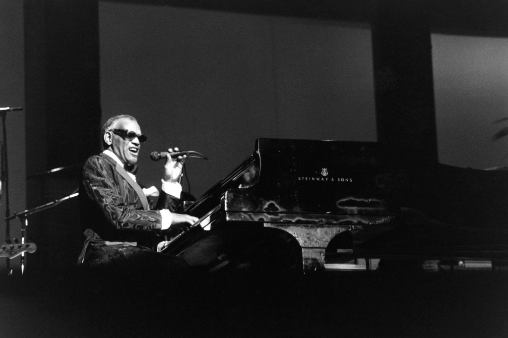 Ray Charles sur scène