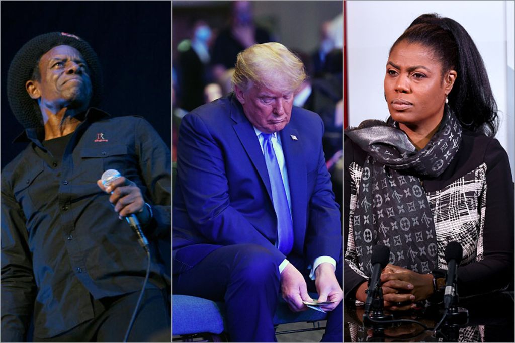 Eddy Grant, Donald Trump, Omarosa Manigault-Newman