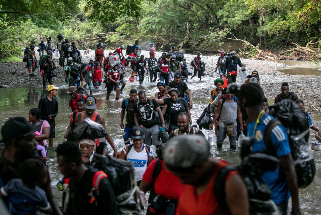 Mostly Haitian Migrants Cross Treacherous Darien Gap En Route To U.S. Border