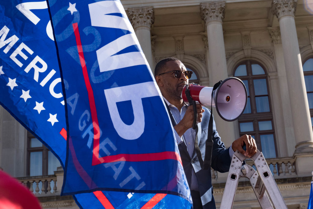 Trump Supporters Continue Election Protests At Georgia State House