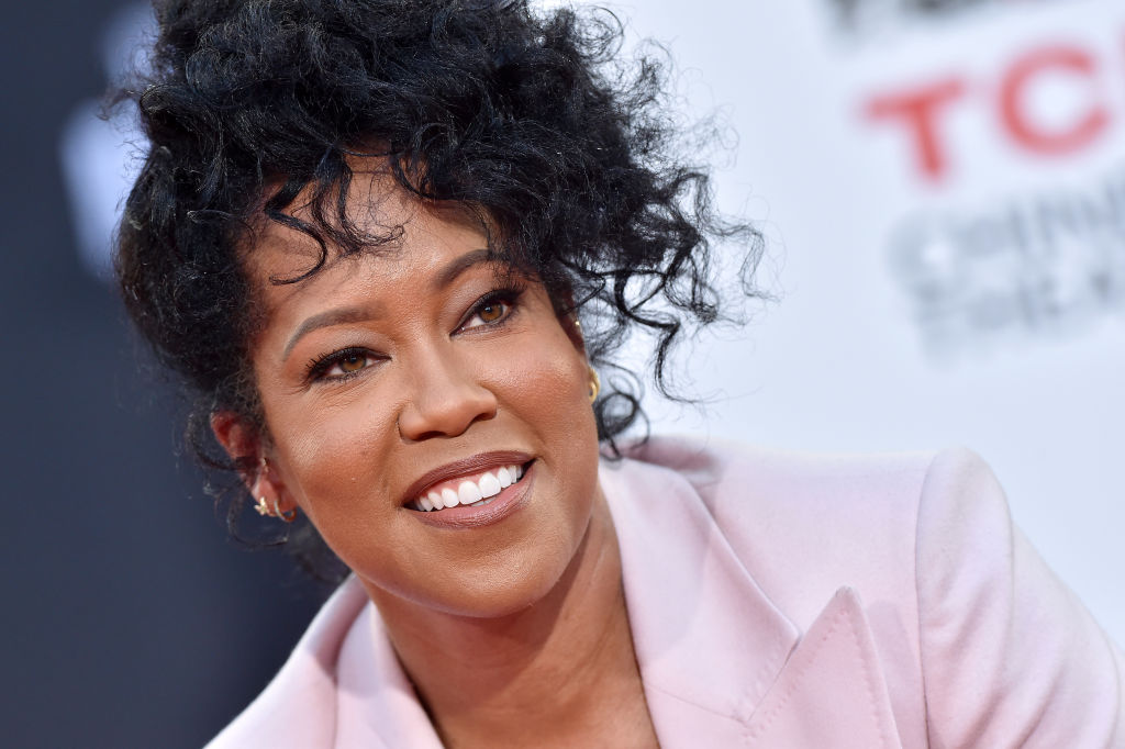 Oscar-Winner Regina King Places Her Handprints And Footprints In Cement TCL Chinese Theatre