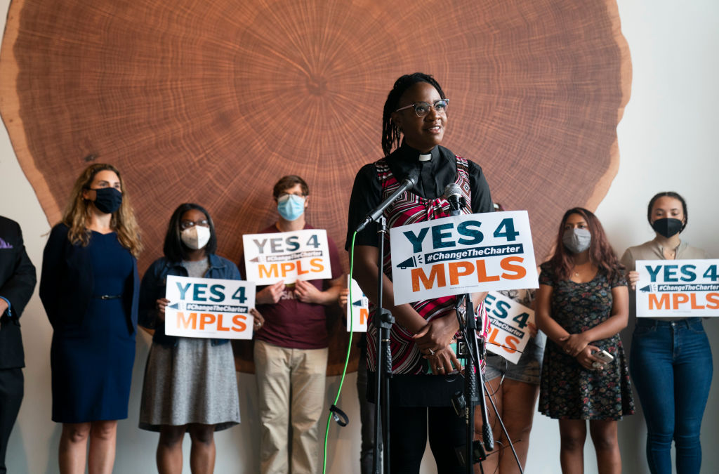Yes 4 Minneapolis, July 2021, by Renee Jones Schneider, Star Tribune