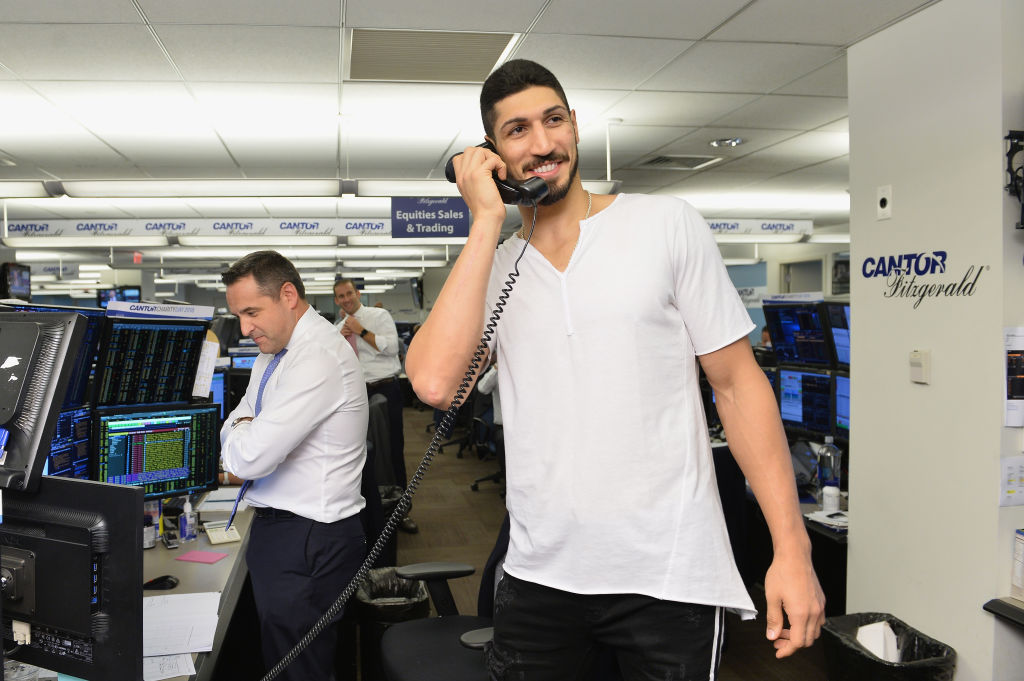 Annual Charity Day Hosted By Cantor Fitzgerald, BGC and GFI - Cantor Fitzgerald Office - Inside