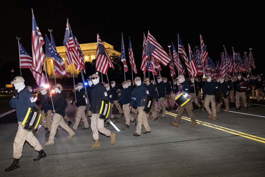 Rightwing Group Marches In Washington, DC And Virginia