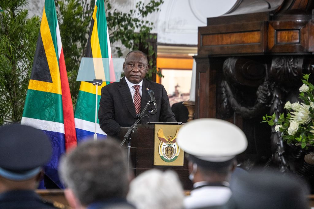 SOUTH AFRICA-PRESIDENT-COVID-19
