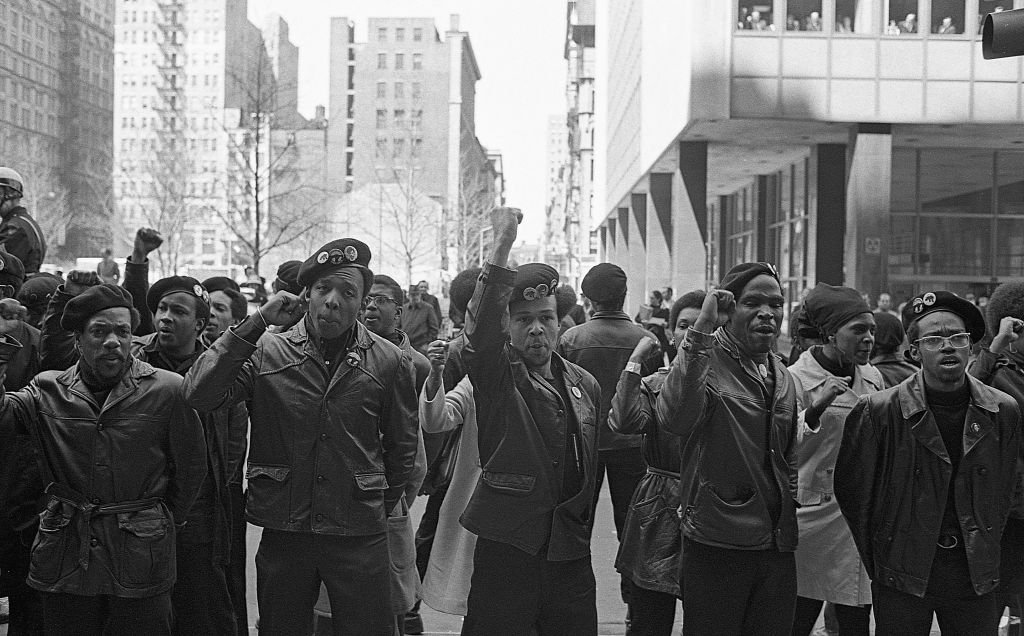 Black Panthers Protest 'Panther 21' Trial