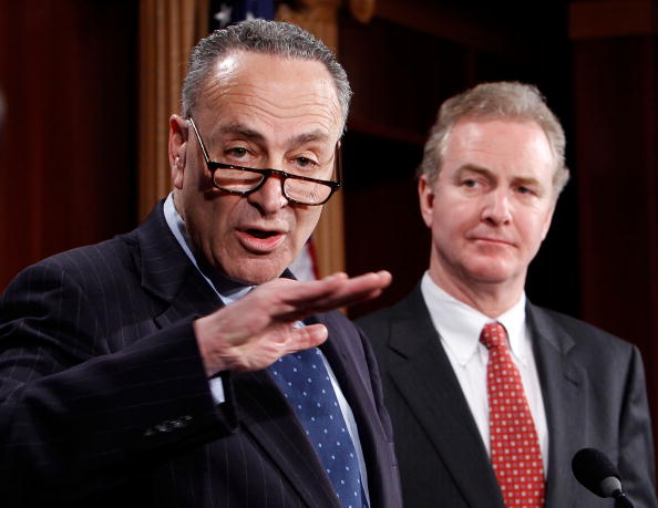 Schumer And Rep. Van Hollen Discuss Bill To Undo Citizens United Ruling