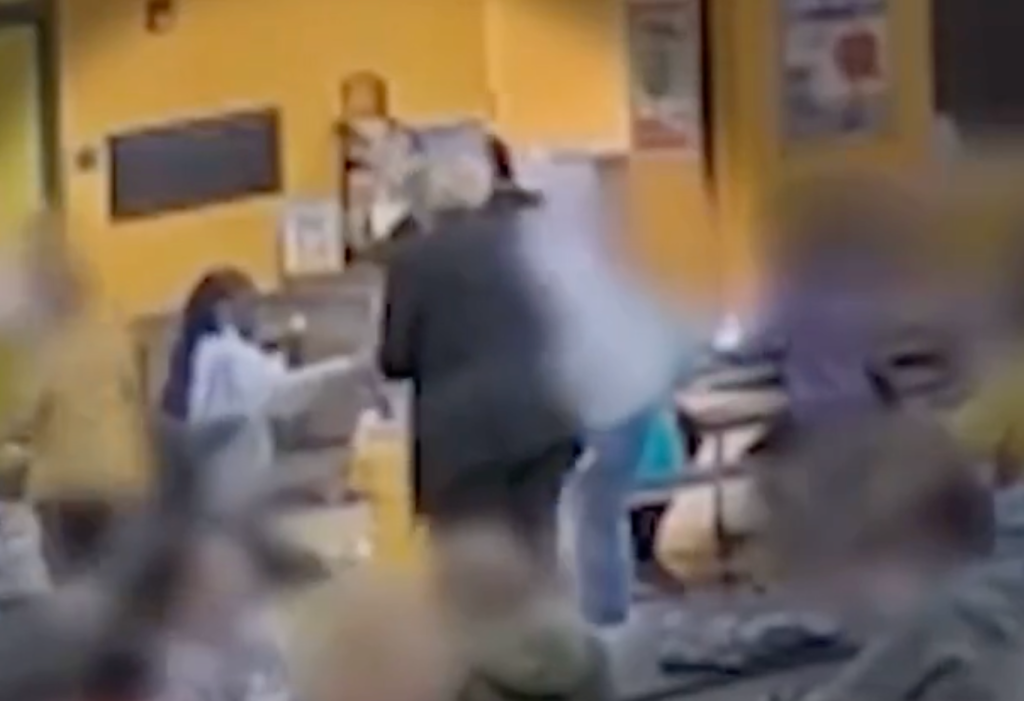 Lorain City School District video of worker making 9 year old Black girl eat food from garbage