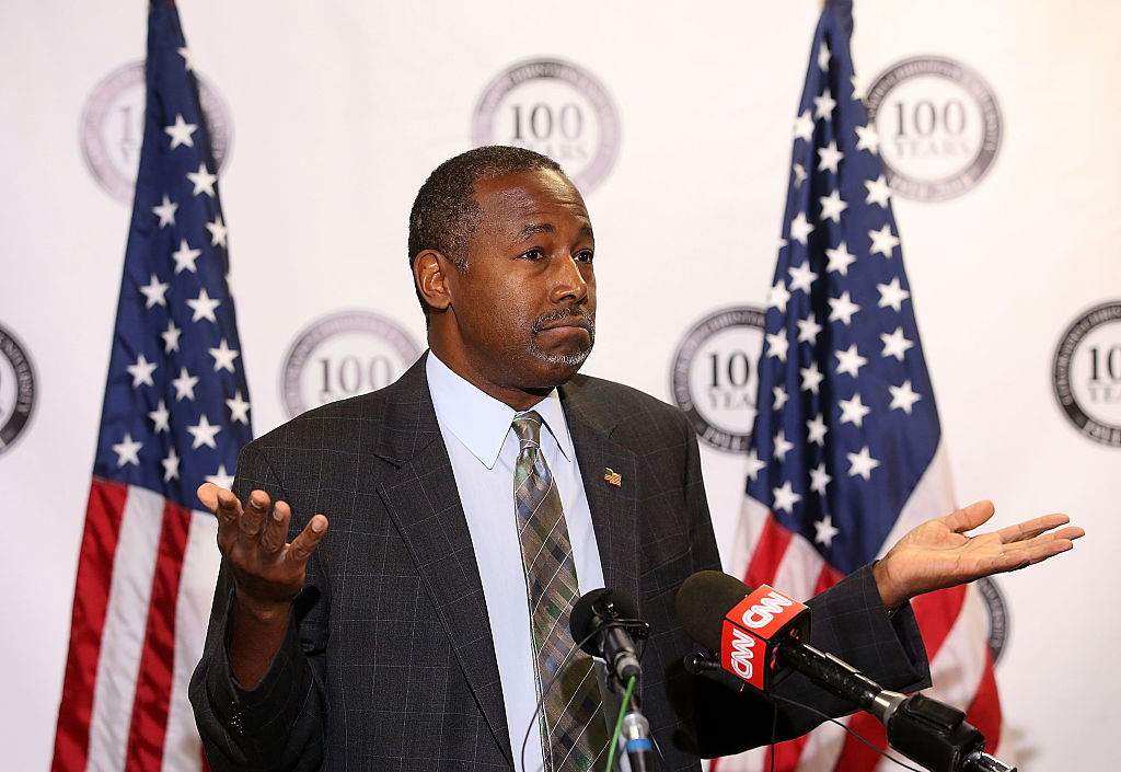 GOP Presidential Candidate Ben Carson Campaigns In Colorado Day After Party's Third Debate