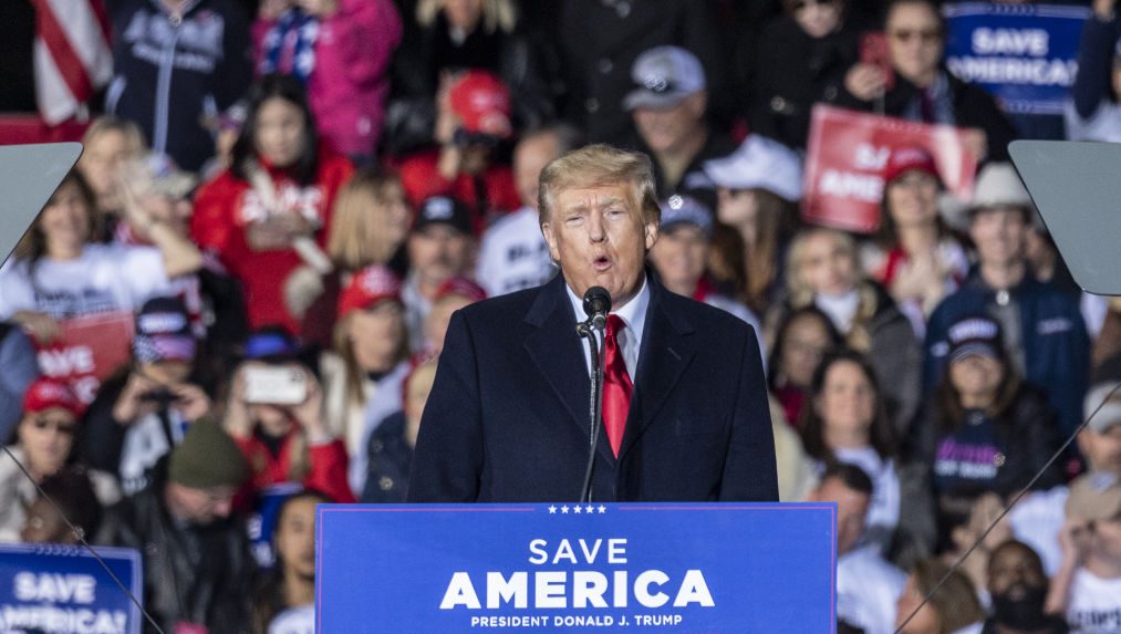 Trump rally in Conroe